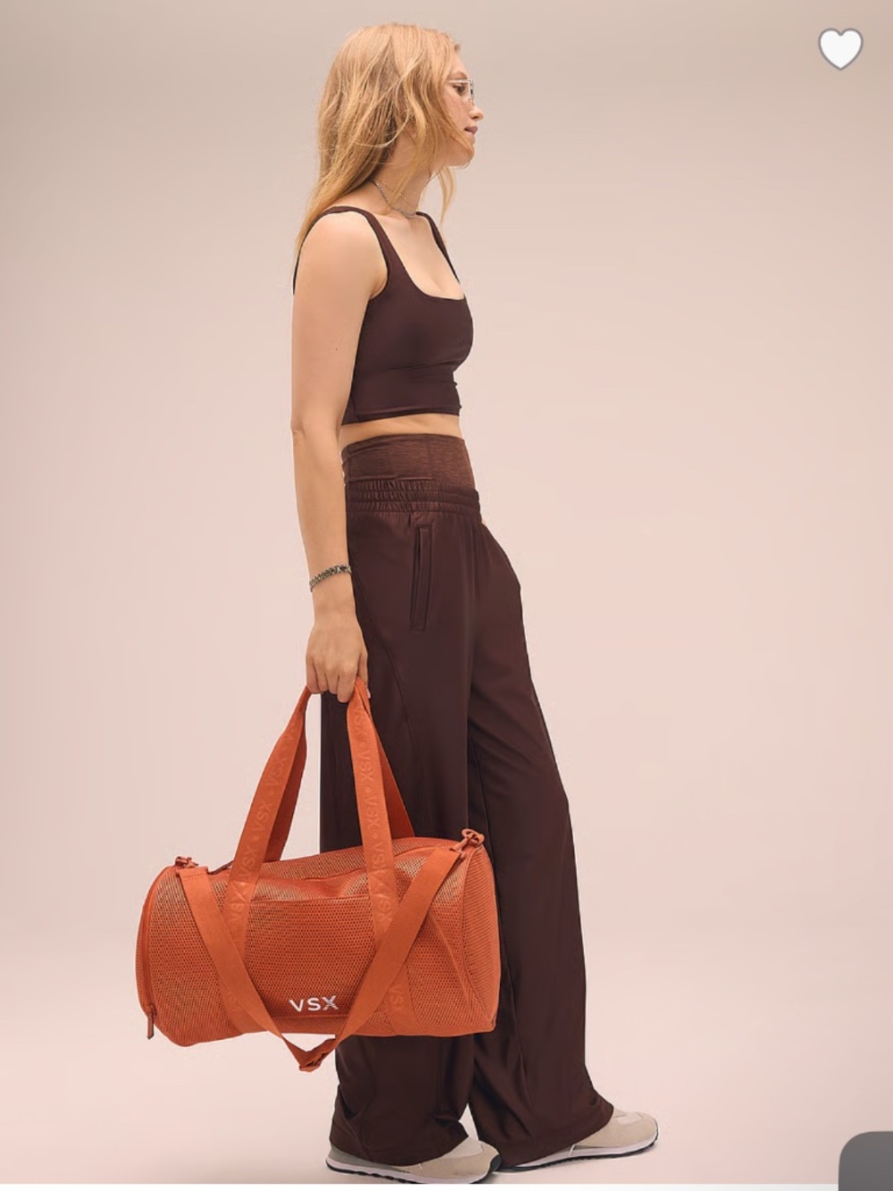 VSX Orange Duffel Bag - Textured Carryall